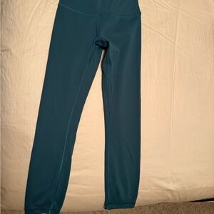 Lululemon Athletica Deep Teal Leggings